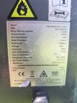Tepelné čerpadlo azur 3,2kw - 2
