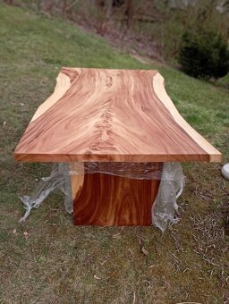 Jídelní stůl z thajské akácie+coffe table - 2