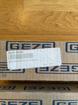 Samozavírač GEZE TS 4000 a rameno GEZE bez aretace - 2