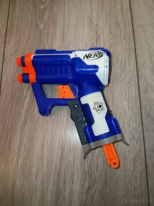 Nerf originální pistole_TRI EX-3 + 13 nábojů - 2