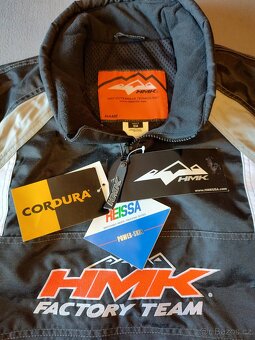NOVÁ profi moto bunda HMK factory team s membránou - 2