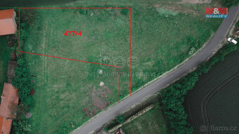 Prodej pozemku k bydlení, 1209 m²,obec Semeč, okr.Litoměřice - 2