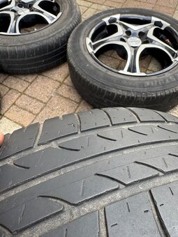 Prodám kola alu Carmani 185/60 r15 5x100 - 2