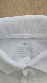 H&M tričko s límečkem vel 134/140 - 2