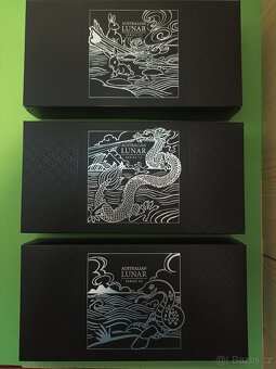 Lunární mince serie III 3x1oz komplet - 2