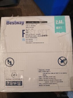 Bazén Bestway 2,44m x 61cm - 2