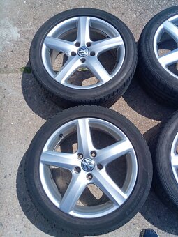 Sada alu kol 5x112 ET 54 vč. pneu 225/45 R 17 - 2