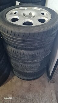 ORIG ALU AUDI A4,5X112 - 205/55/16 91W ET 42 LETNÍ Č - 22 - 2