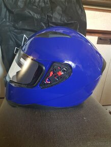 Prodám úplně novou helmu na motorku JiIEKAI v.L 59-60cm. - 2