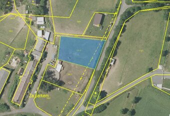 Prodej stavebního pozemku, 1595 m2, Nový Čestín, Klatovy - 2