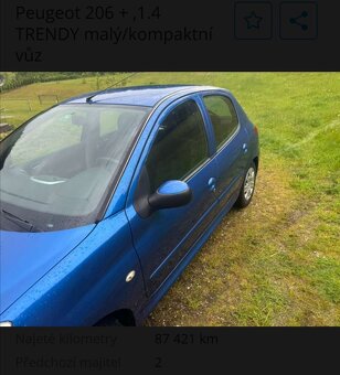 Peugeot 206+ 87.000km - 2