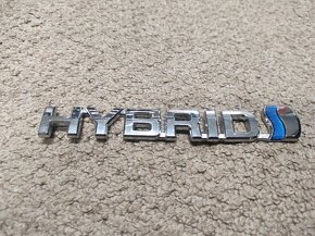 Toyota hybrid nápis na blatník - 2
