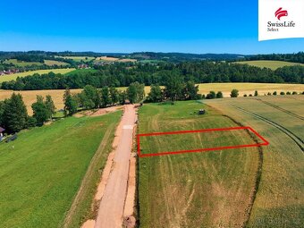 Prodej stavebního pozemku 1196 m2, Vokov - 2