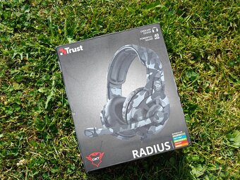 Sluchátka Trust GXT 411K RADIUS HEADSET BLACK CAMO - 2