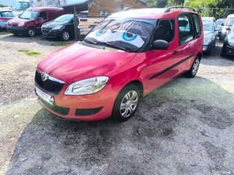 Škoda Roomster, 1,6TDI,KRÁSNÝ,JEN75TKM,1MAJ52L - 2