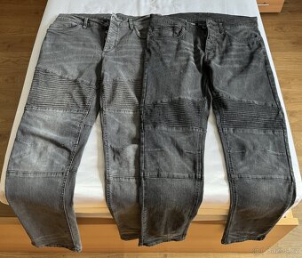 2x Pánské strečové džíny Rainbow slim fit vel. 34 - 2