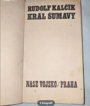 Král Šumavy, kniha, 1960. - 2