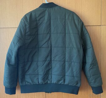 Bunda bomber H&M zelená, vel. L - 2
