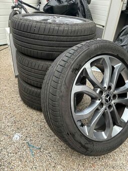 4x Mercedes-Benz disky 5x112 17" + pneu letní 225/50 R17 - 2