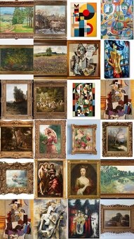 SBĚRATEL KOUPÍ STARÉ MALOVANÉ OBRAZY-RÁMY - 2