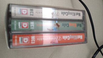 3 kazety hudební v jednom MC Box---- NAT KING COLE - 2