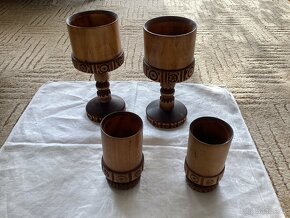 dřevěná dekorace-poháry - 2