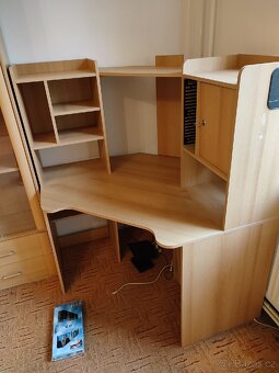 Rohový psací stůl - 2