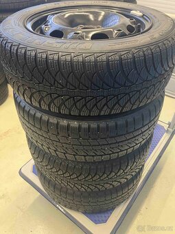 4x zimní pneu Bridgestone + Fulda 14" vč. disků - 2