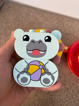 LEGO Duplo Legrace ve vaně Plovoucí vláček se zvířátky - 2