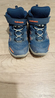 Kotníkové boty zn. Lowa s GoreTex - vel. 27 - 2