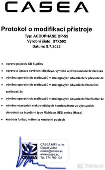 Accuphase DP 55/Casea - 2