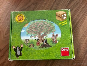 Dřevěné kostky Krteček - 2