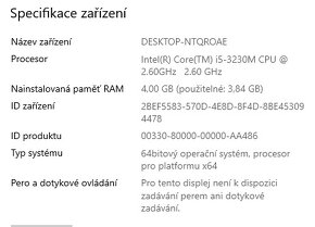 ▼Lenovo E330 - 13,3" / i5-3230M / 4GB / SSD / ZÁR▼ - 2