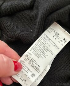 BENETTON tenký svetr tunika S oversize střih - 2