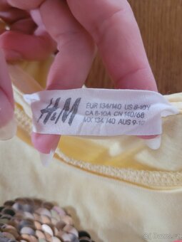Dětské trička H&M vel.134/140 - 2