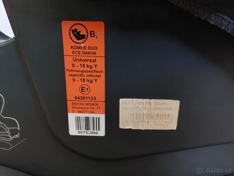 Britax Römer Duo Plus 9-18 kg barva Storm Grey - 2