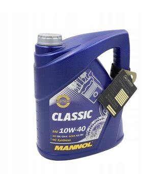 NOVÝ motorový olej Mannol Classic 5 l 10W-40 - 2