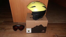 Helma Salomon Ranger2 c.air neon yellow vel.M 56-59 cm. - 2