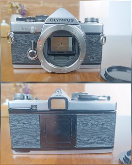 Olympus OM-2 s obj. Zuiko Auto-S 1.8/50, Macro Telekonvekter - 2