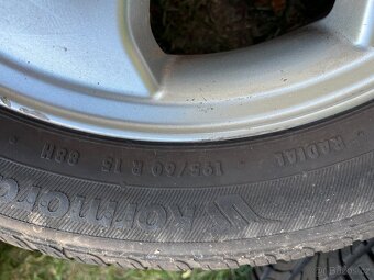 Pneu + disky opel 195/60 R15 - 2