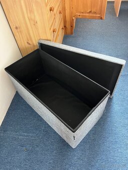 Úložný box, taburet, lavička, botník - 2