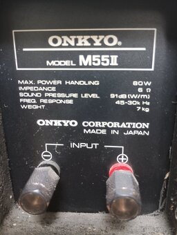 Onkyo M55II 2-pásmové reproduktory - 2