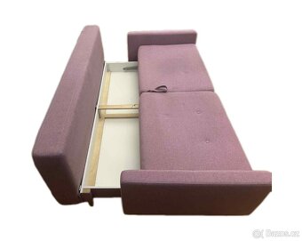 Rozkladaci sedacka  model Hamilton Pink TOP STAV - 2