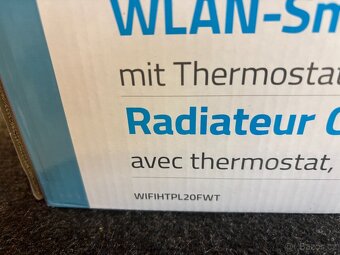 Smart konvektor NEDIS WIFIHTPL20FWT WiFi Tuya - 2