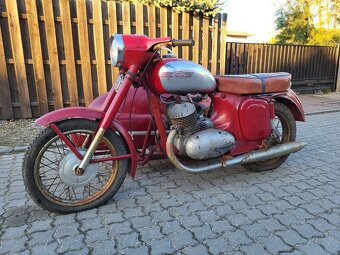 Jawa 350 se sajdou,sidecar 560 - 2