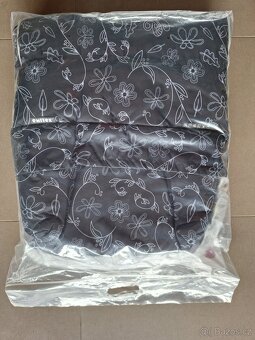 Emitex zimní fusak COMBI FOX květiny krémový - 2