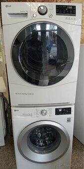 Prodám set LG pračka a sušička / možný dovoz, záruka - 2