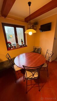 Kovaný stůl a židle - 2