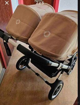 Bugaboo Donkey-dvojčata bez postýlky - 2