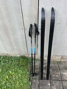 Běžecké lyže a boty pro děti 7-8 let - 2